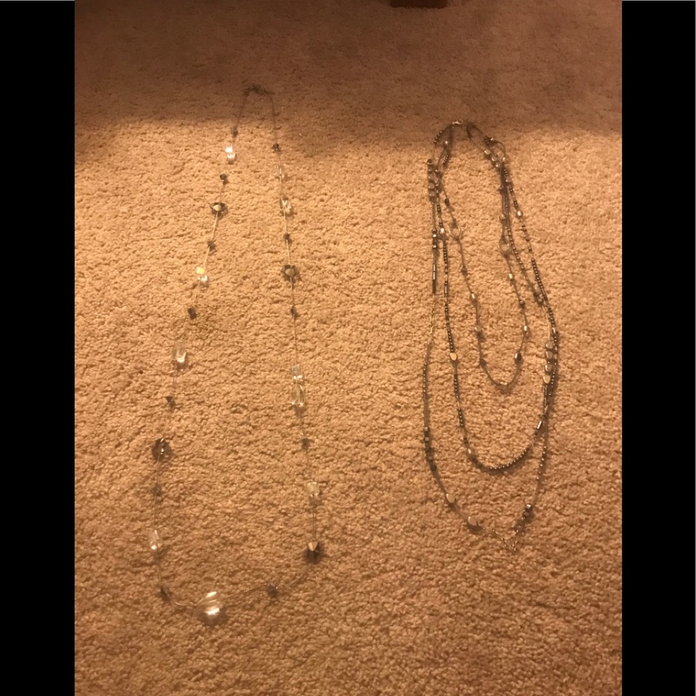 Set of 2 premiere jewelry Designs long necklaces